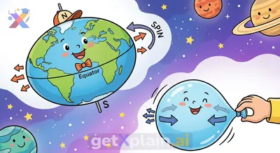 Why Does Our Planet Look a Little Squashed?