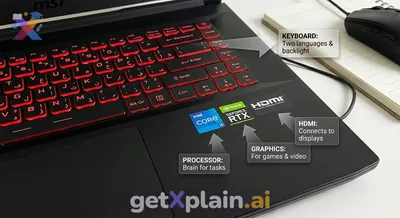What Do Laptop Stickers and Keyboard Letters Mean?