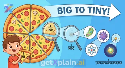 How Do We Understand Tiny Fractions from Tenths to Quadrillionths?