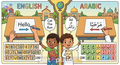 What Makes English and Arabic Languages Different?