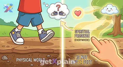 How Can God Be Everywhere Without Us Stepping on Him?