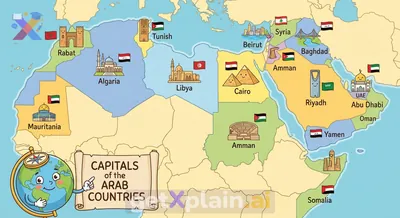 What Are the Capital Cities of Arab Countries?