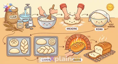 How Is Delicious Bread Made From Simple Ingredients?