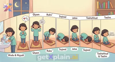How Do Muslims Perform the Daily Prayer (Salat)?