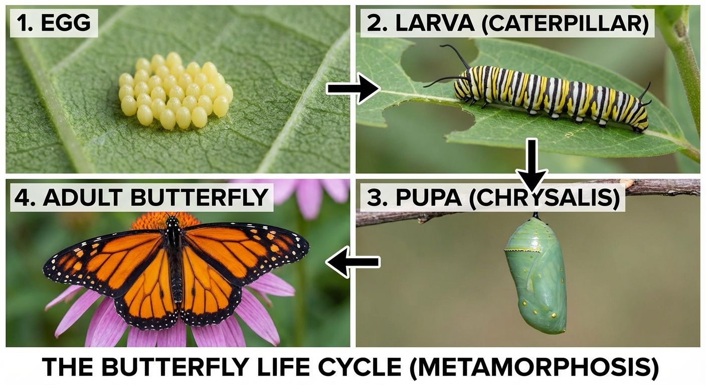 What Amazing Journey Do Butterflies Take in Their Lives?