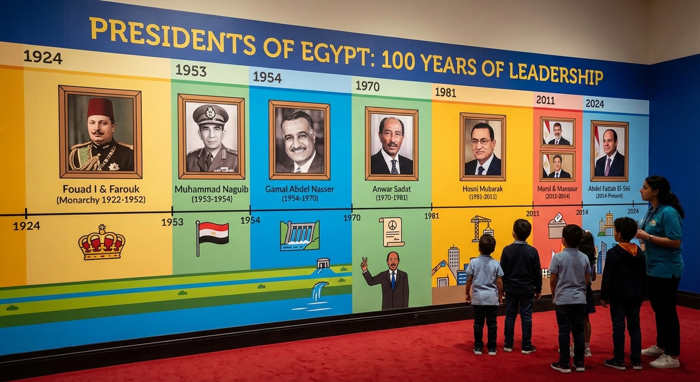 Who Were Egypt's Presidents in the Last 100 Years?
