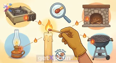 What Objects Operated Using a Matchstick?
