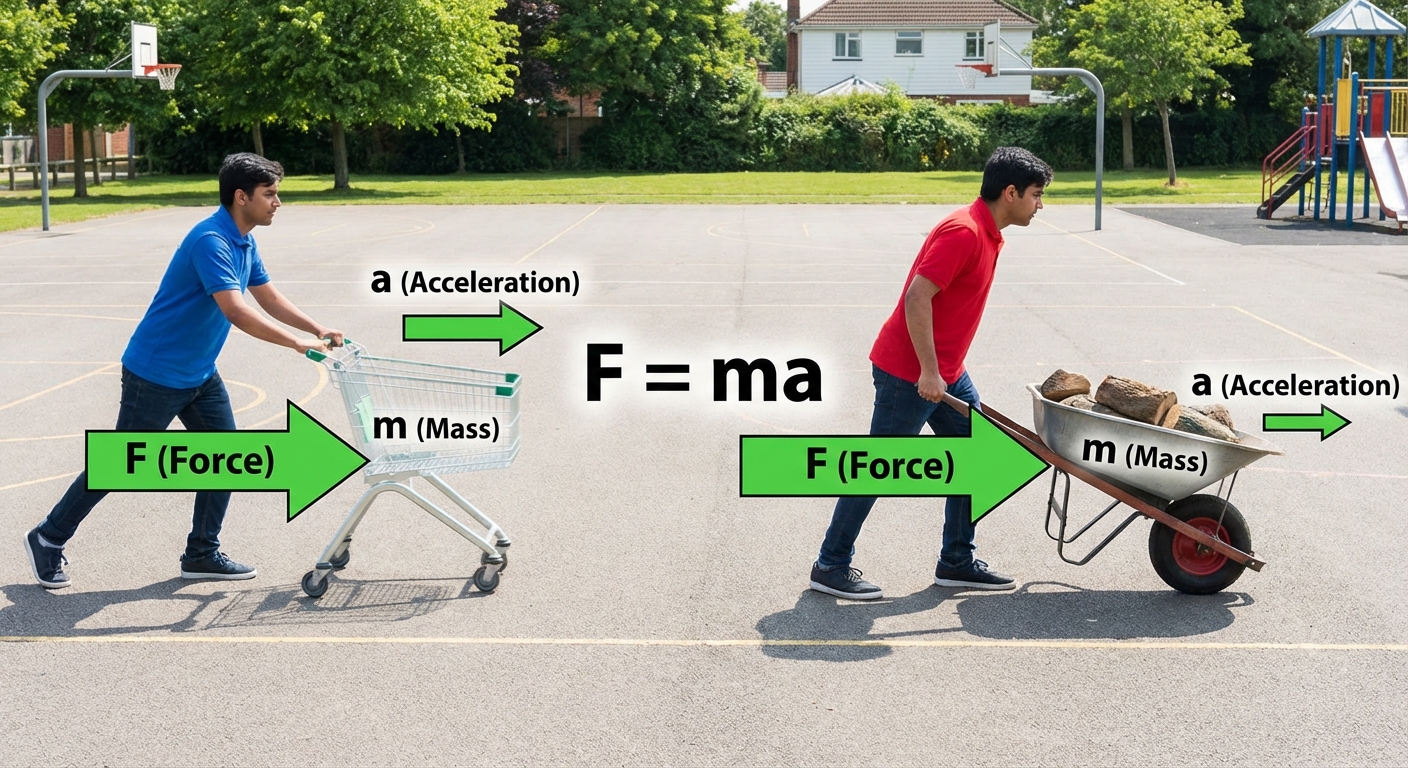 What is F=ma? Exploring Force, Mass, and Acceleration