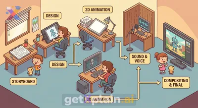 How Are Animated Cartoons Brought to Life?