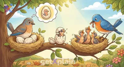 How Do Birds Create and Care for Their Young?