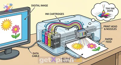 How Do Printers Put Ink onto Paper?