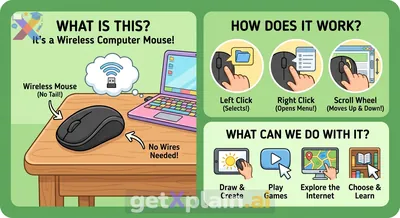 What is a Wireless Computer Mouse and How Does It Help Us?