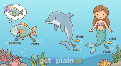 How Do Aquatic Animals Release Their Bodily Waste?
