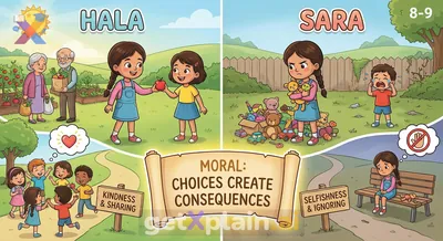 What Moral Lessons Can We Learn from Hala and Sara's Story?