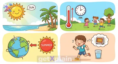 Why Do Temperatures Rise and Feel Hot?