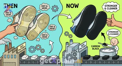 Why Are Sneaker Soles Often Black Now?