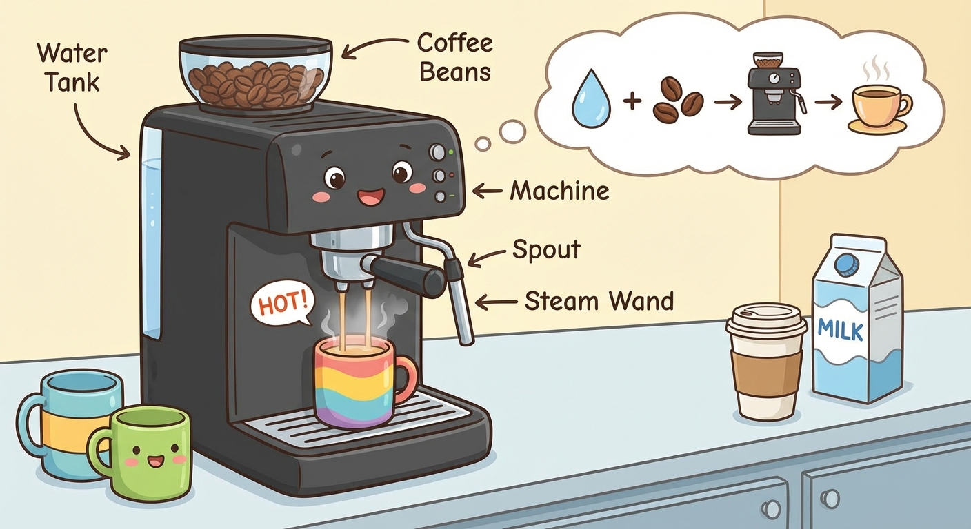 What is this coffee machine and how does it work?