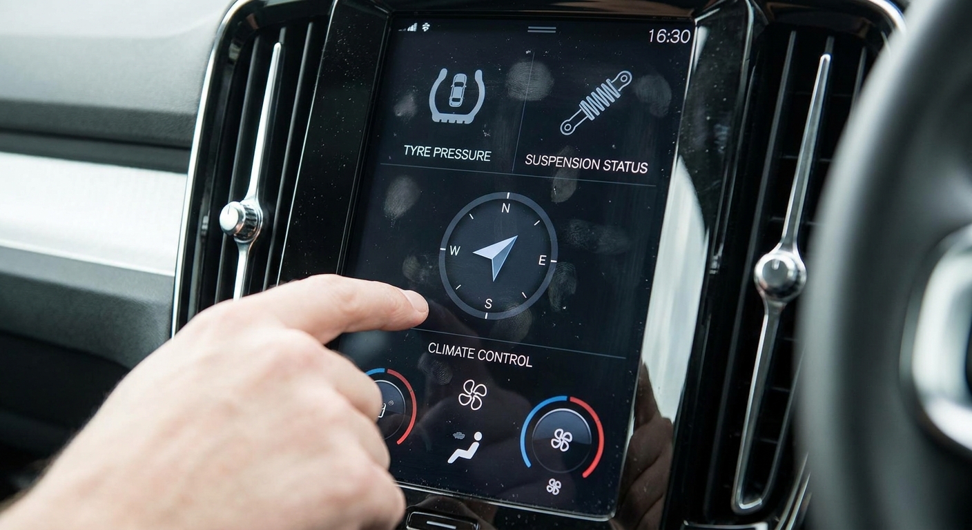 What Important Information Do Car Dashboard Screens Display?