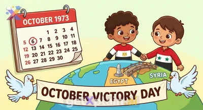 What is the October Victory Day of 1973?