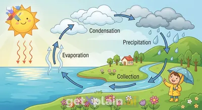 How Does Rain Form and Fall from the Sky?