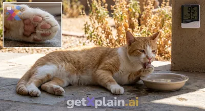 How Do Cats Keep Cool in Hot Weather?