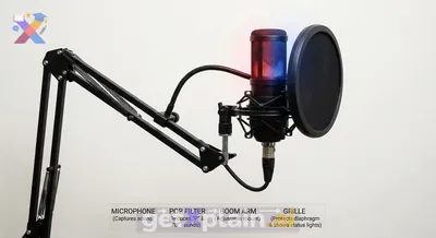 What is This Glowing Microphone, and How Is It Used?