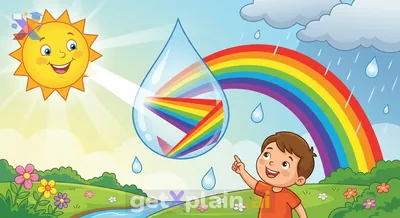 How Do Rainbows Form in the Sky?