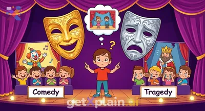 What Do These Smiling and Sad Theatre Masks Represent?