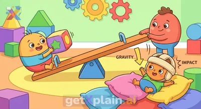 How Do Balance and Force Lead to a Fall?