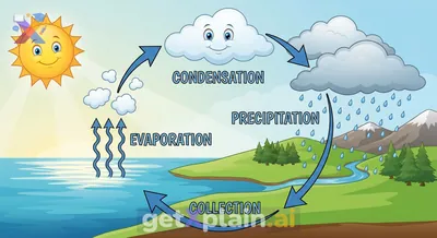 How Does Rain Form and Fall from the Sky?