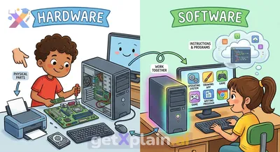 What's the Difference Between Computer Hardware and Software?