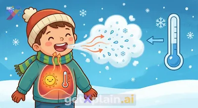 Why Does Our Breath Look Like Smoke in Cold Weather?