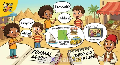 What is Egyptian Colloquial Arabic and where is it spoken?