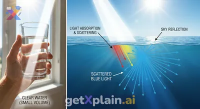 Why Does the Ocean Look Blue When Water is Clear?