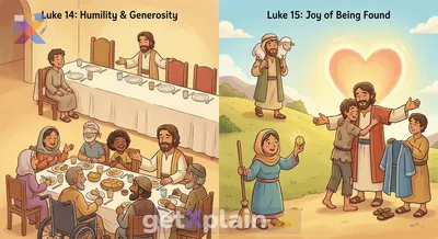 What Are the Key Lessons from Luke Chapters 14 and 15?