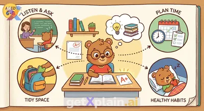 كيف يمكنني تحسين درجاتي وعاداتي الدراسية؟