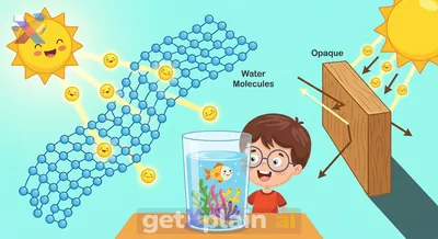 Why Can We See Through Water So Clearly?