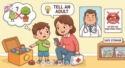 What to do if someone accidentally swallows a small object?