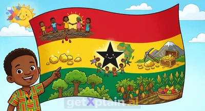 What Do the Colors and Symbols of Ghana's Flag Represent?