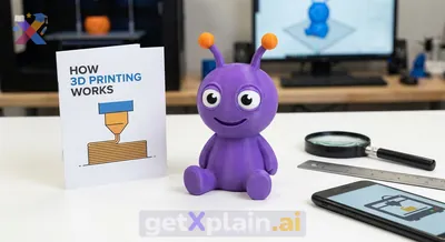 What is This Purple 3D-Printed Alien Figurine?