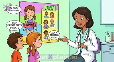 ماذا يجب أن يعرف الأطفال عن أجسامهم وخصوصيتهم الشخصية؟