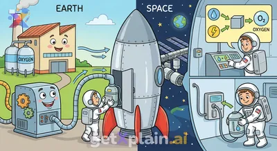 How Do Astronauts Get Oxygen into Their Air Tanks?