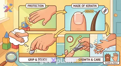 Why Do We Have Fingernails and Toenails?
