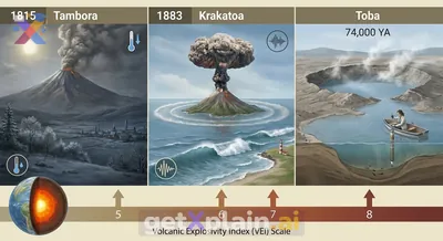 What Were the Largest Volcanic Eruptions in Earth's History?