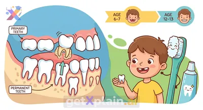 Why Do Our First Teeth Fall Out and Grow Back?