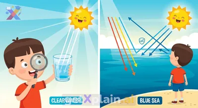 Why Do Oceans Look Blue and Water Stays Clear?