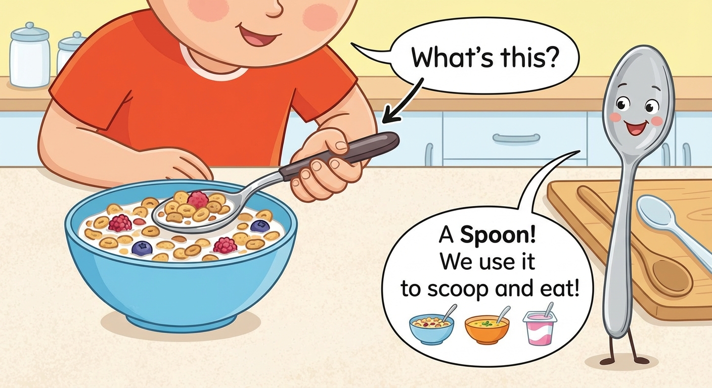 What is This Shiny Metal Spoon Used For?