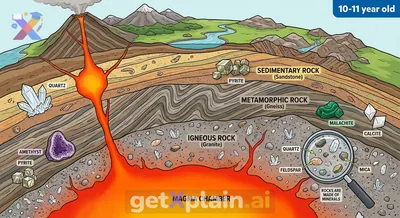 What Are the Rocks and Minerals Inside Earth?