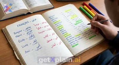 How Can Arabic Notes Help Us Learn French Vocabulary?