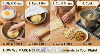 How Are Noodles Made? From Simple Ingredients to Delicious Strands